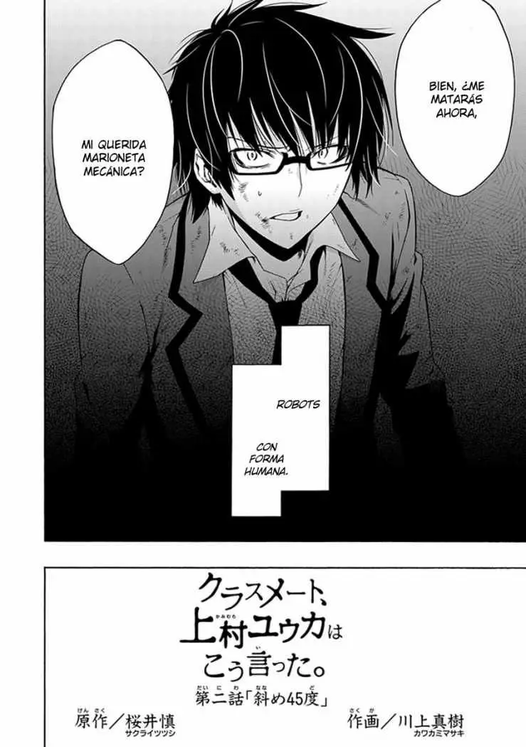 Classmate Kamimura Yuuka Wa Kou Itta (2011) - Capítulo 2 - Página 3 - LectorTMOo