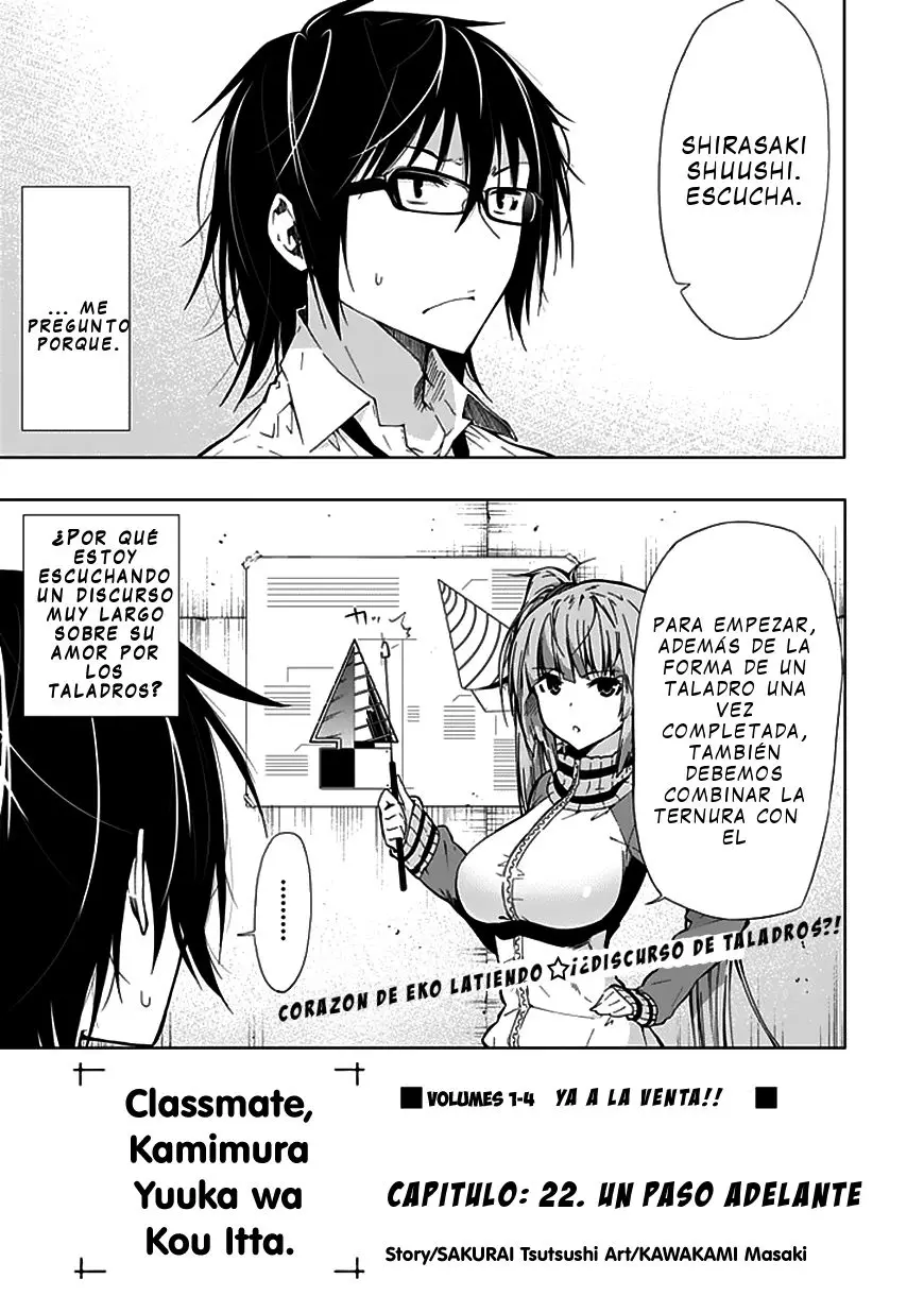 Classmate Kamimura Yuuka Wa Kou Itta (2011) - Capítulo 22 - Página 3 - LectorTMOo
