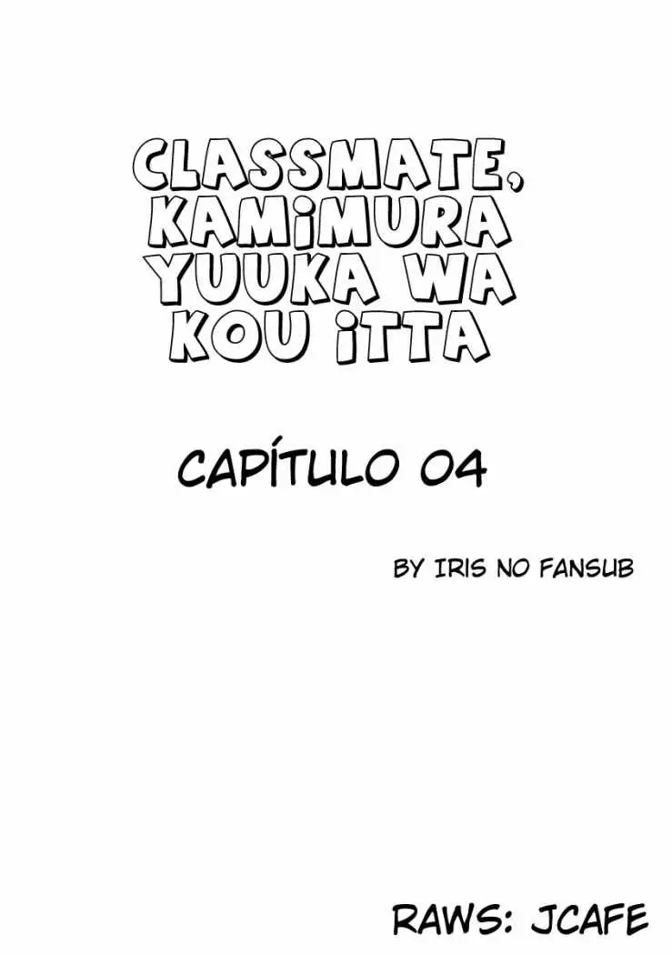 Classmate Kamimura Yuuka Wa Kou Itta (2011) - Capítulo 4 - Página 1 - LectorTMOo