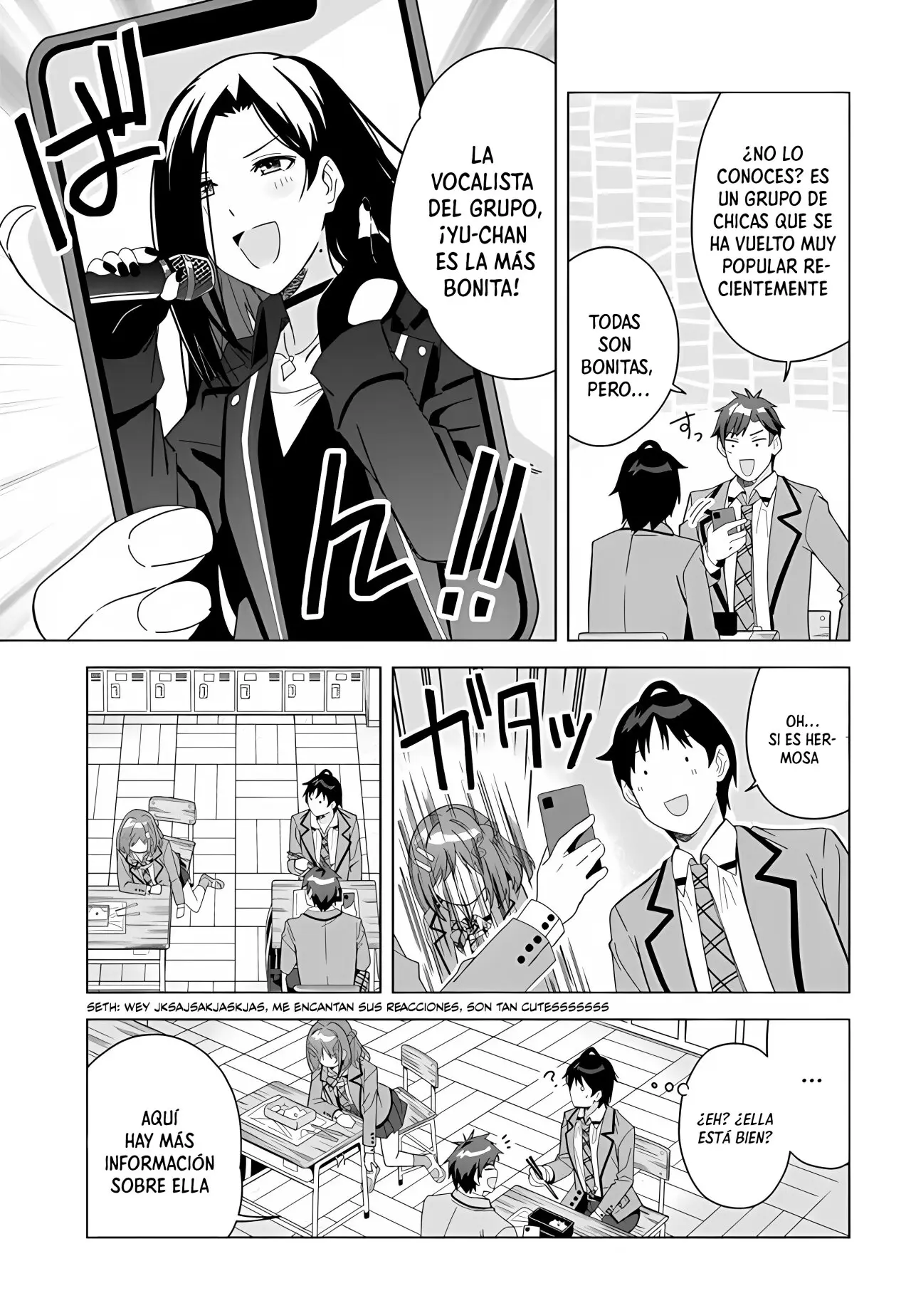 Classmate no Moto Idol ga, Tonikaku Kyodou Fushin Nan desu (2023) - Capítulo 1 - Página 21 - LectorTMOo