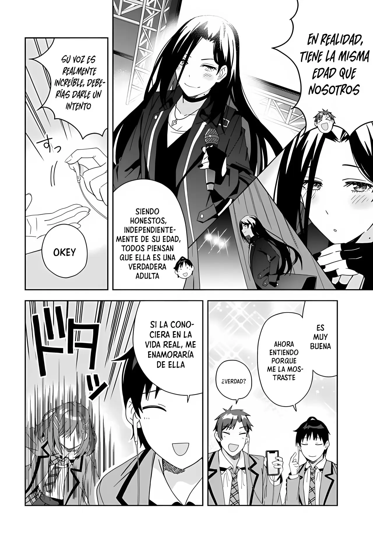 Classmate no Moto Idol ga, Tonikaku Kyodou Fushin Nan desu (2023) - Capítulo 1 - Página 22 - LectorTMOo