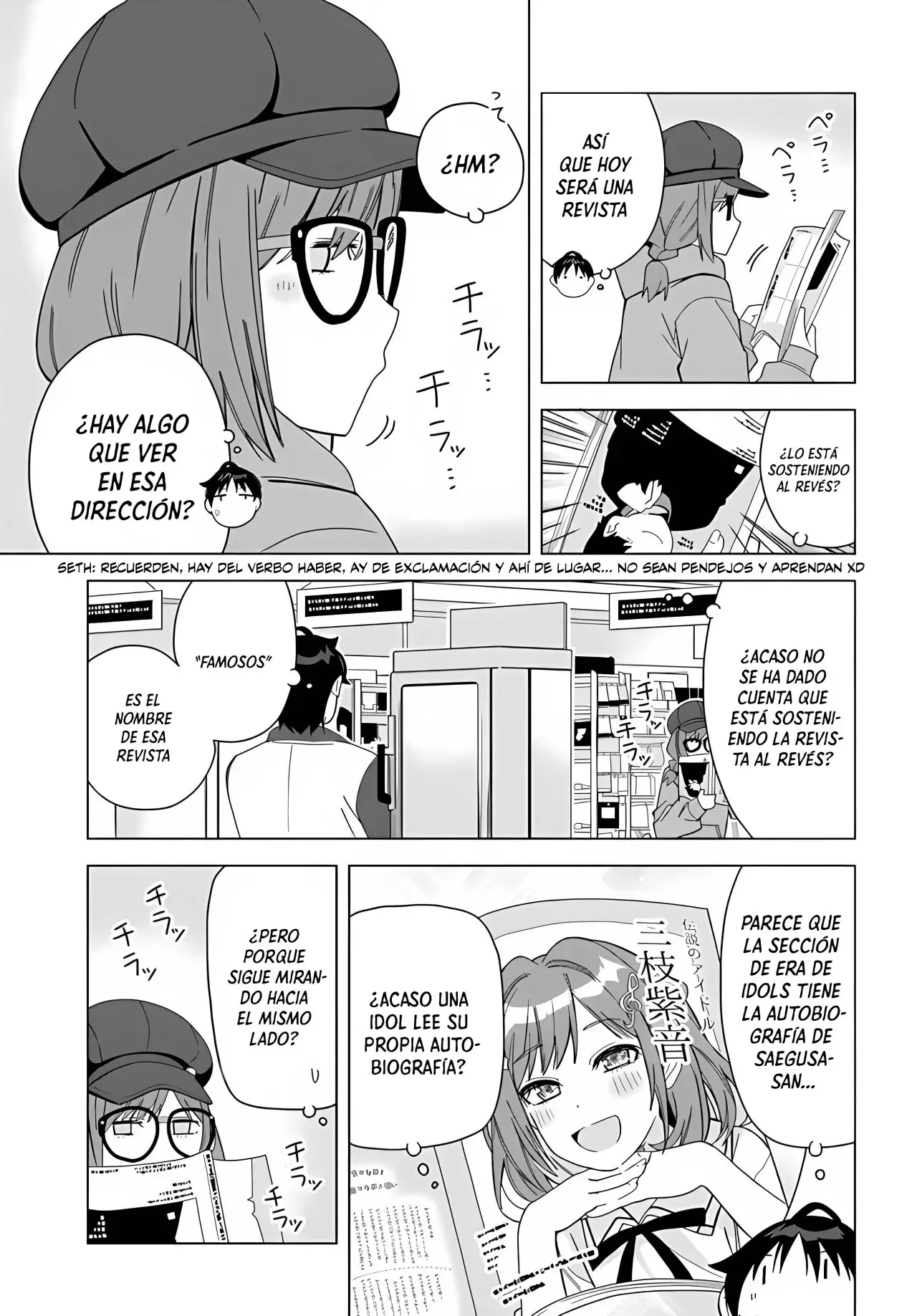 Classmate no Moto Idol ga, Tonikaku Kyodou Fushin Nan desu (2023) - Capítulo 1 - Página 31 - LectorTMOo