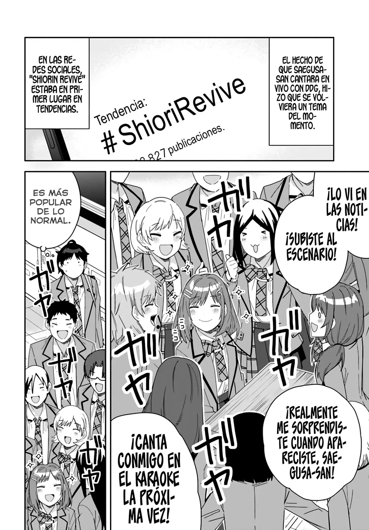 Classmate no Moto Idol ga, Tonikaku Kyodou Fushin Nan desu (2023) - Capítulo 3 - Página 4 - LectorTMOo