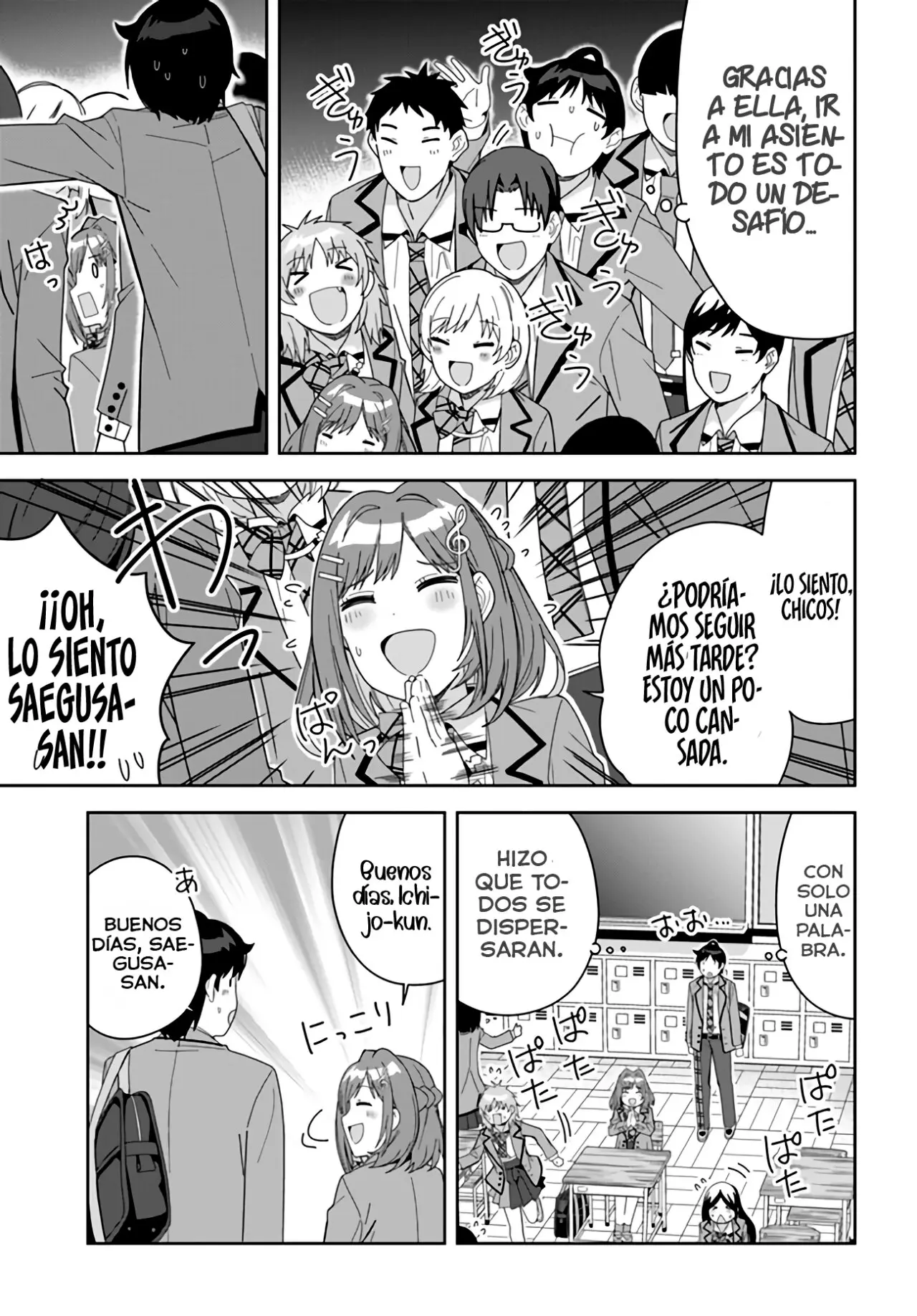 Classmate no Moto Idol ga, Tonikaku Kyodou Fushin Nan desu (2023) - Capítulo 3 - Página 5 - LectorTMOo