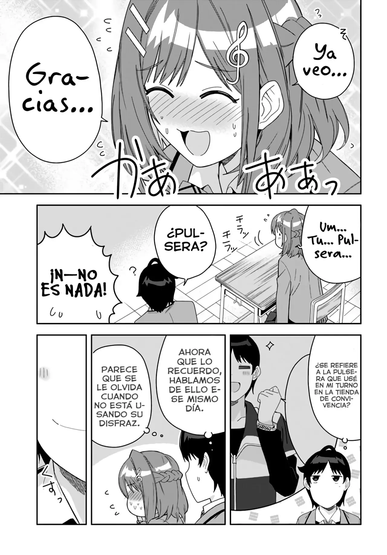 Classmate no Moto Idol ga, Tonikaku Kyodou Fushin Nan desu (2023) - Capítulo 3 - Página 7 - LectorTMOo