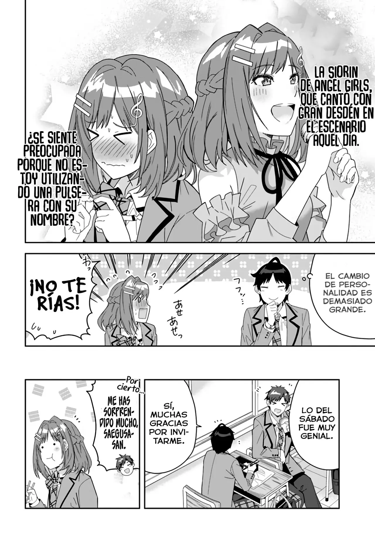 Classmate no Moto Idol ga, Tonikaku Kyodou Fushin Nan desu (2023) - Capítulo 3 - Página 8 - LectorTMOo