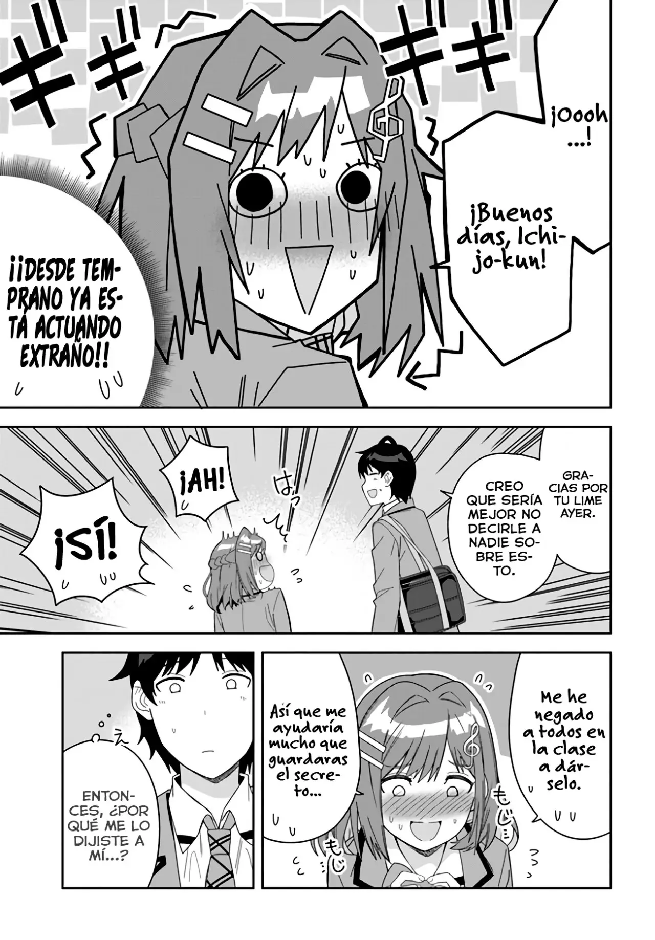 Classmate no Moto Idol ga, Tonikaku Kyodou Fushin Nan desu (2023) - Capítulo 3 - Página 21 - LectorTMOo