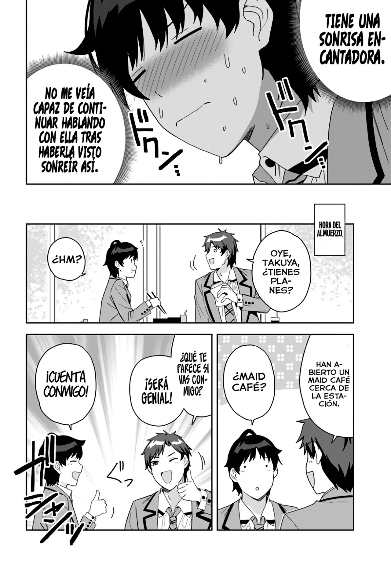Classmate no Moto Idol ga, Tonikaku Kyodou Fushin Nan desu (2023) - Capítulo 3 - Página 24 - LectorTMOo