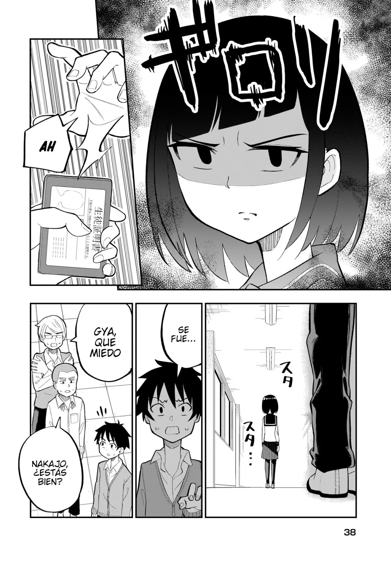 Classmate No Tanaka-san Wa Sugoku Kowai (Manga) - Capítulo 1 - Página 3 - LectorTMOo