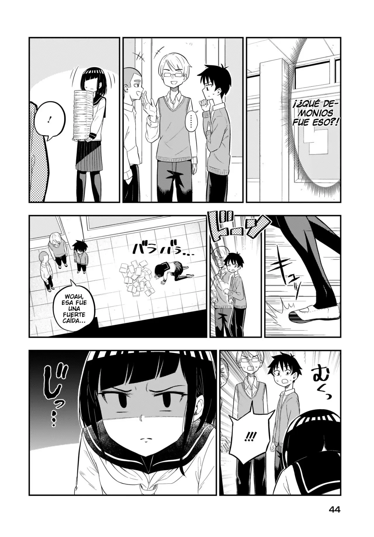 Classmate No Tanaka-san Wa Sugoku Kowai (Manga) - Capítulo 1 - Página 9 - LectorTMOo