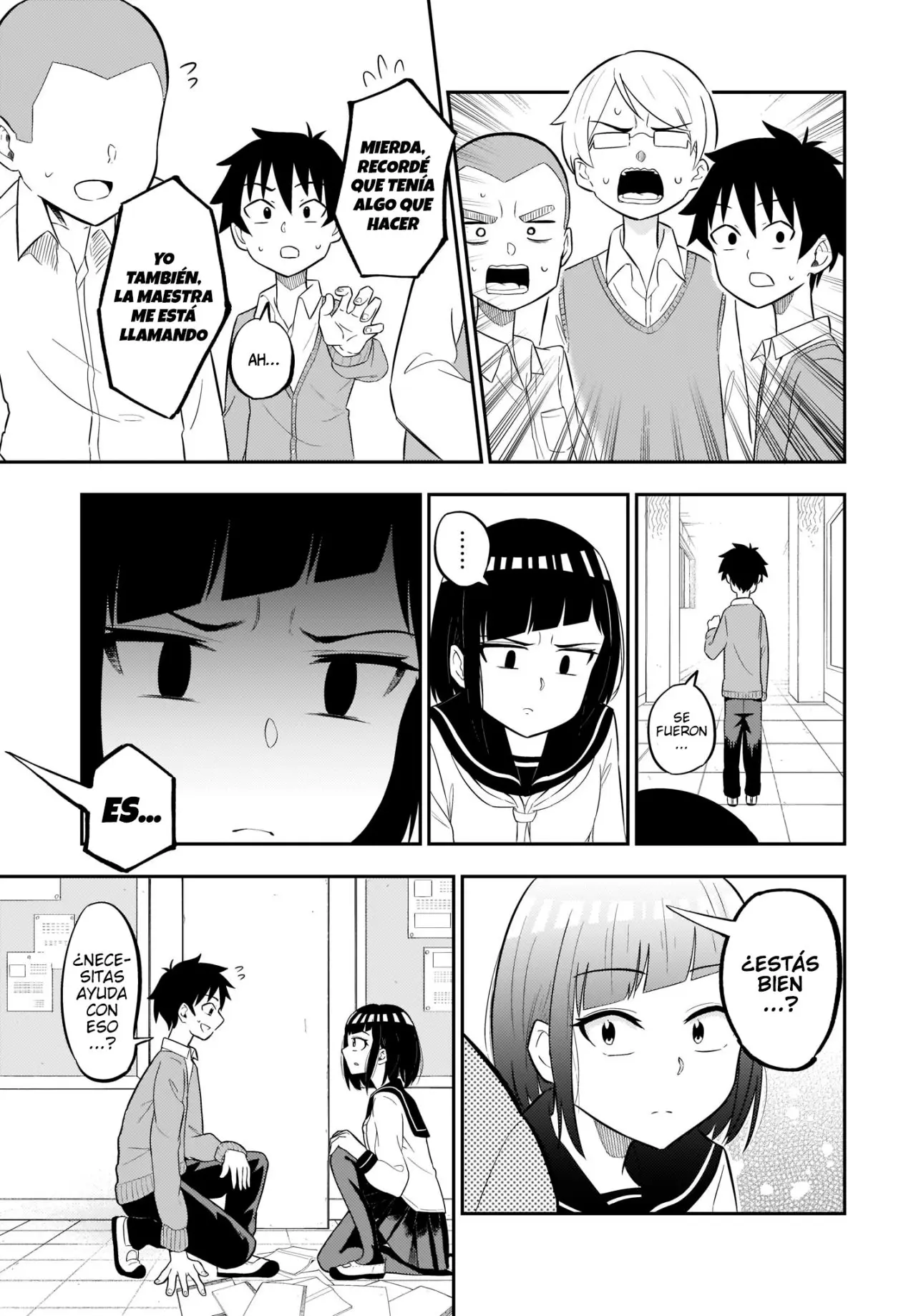 Classmate No Tanaka-san Wa Sugoku Kowai (Manga) - Capítulo 1 - Página 10 - LectorTMOo