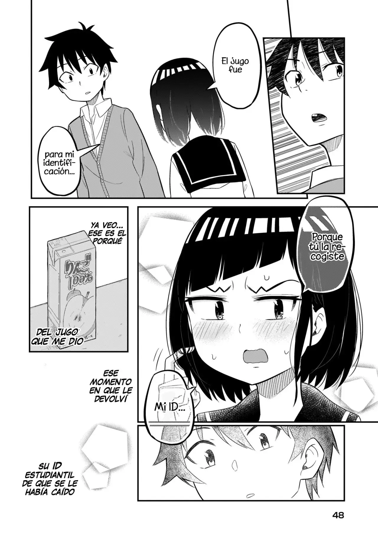 Classmate No Tanaka-san Wa Sugoku Kowai (Manga) - Capítulo 1 - Página 13 - LectorTMOo