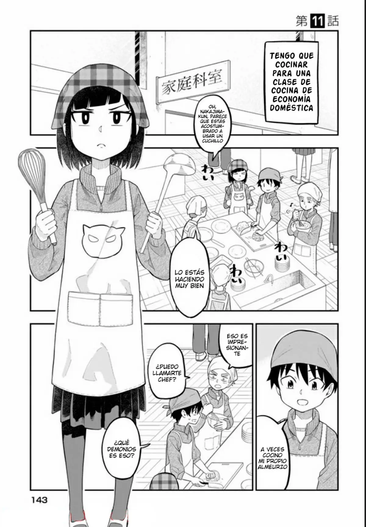 Classmate No Tanaka-san Wa Sugoku Kowai (Manga) - Capítulo 11 - Página 2 - LectorTMOo