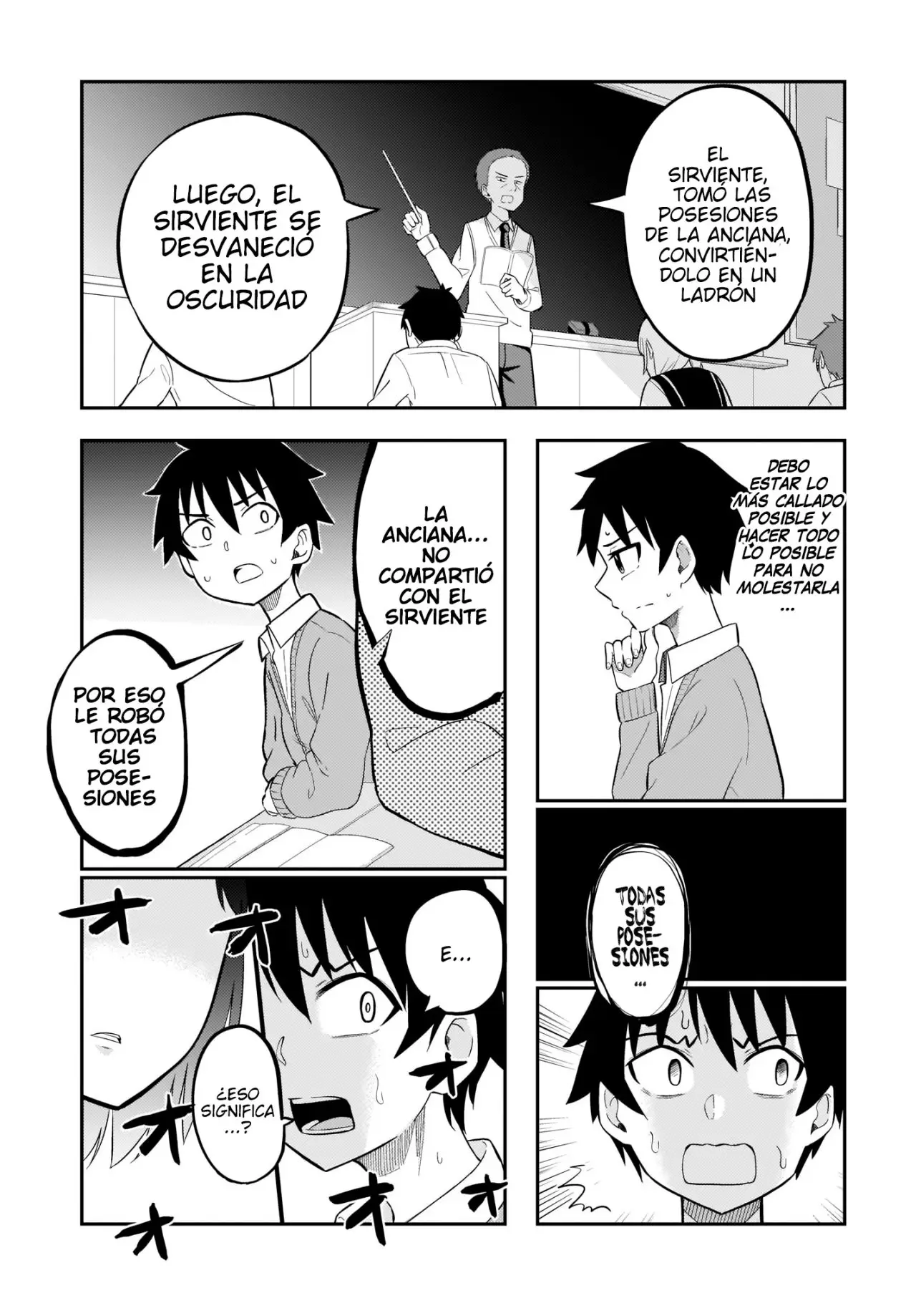 Classmate No Tanaka-san Wa Sugoku Kowai (Manga) - Capítulo 2 - Página 3 - LectorTMOo