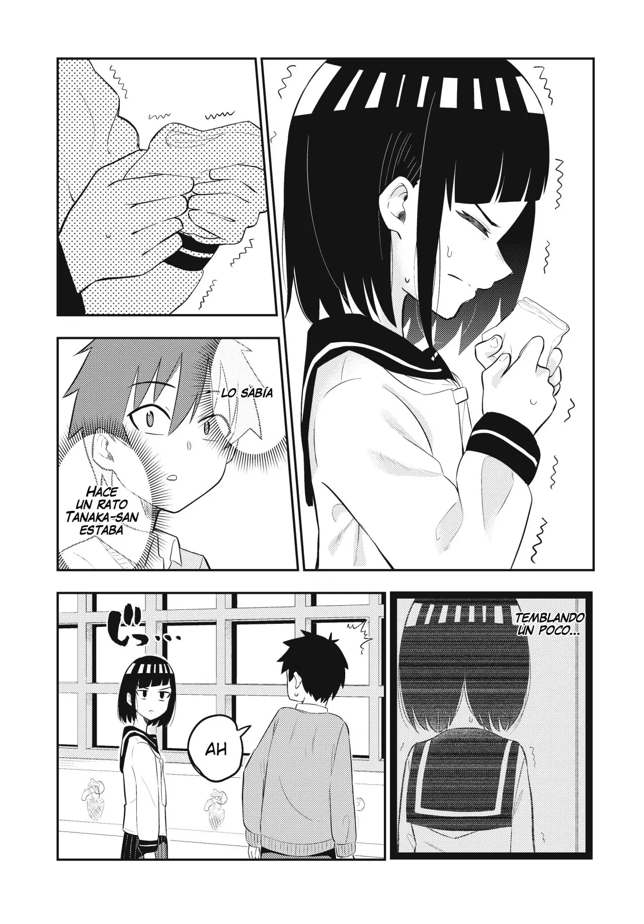 Classmate No Tanaka-san Wa Sugoku Kowai (Manga) - Capítulo 5 - Página 5 - LectorTMOo