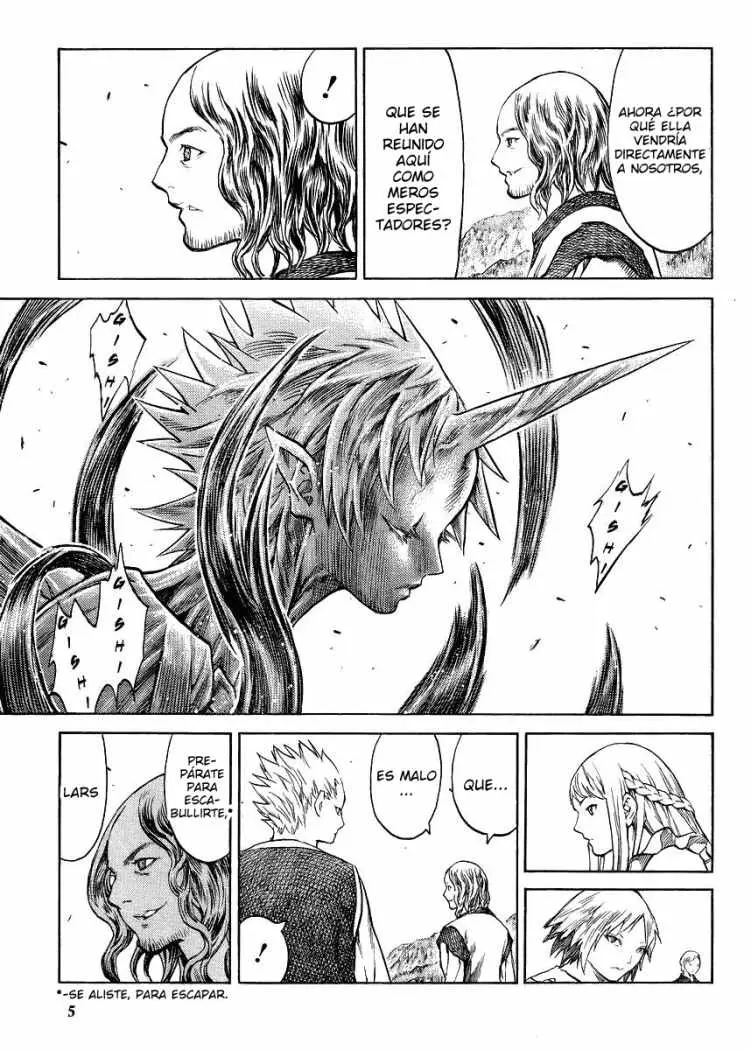 Claymore (2001) - Capítulo 130 - Página 5 - LectorTMOo