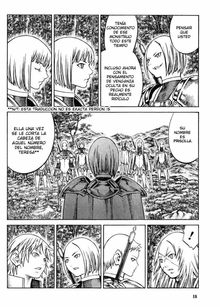 Claymore (2001) - Capítulo 130 - Página 17 - LectorTMOo