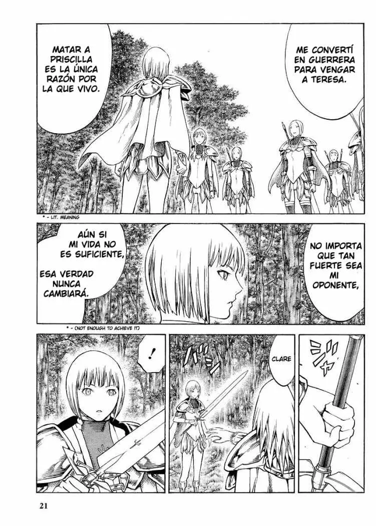 Claymore (2001) - Capítulo 130 - Página 20 - LectorTMOo