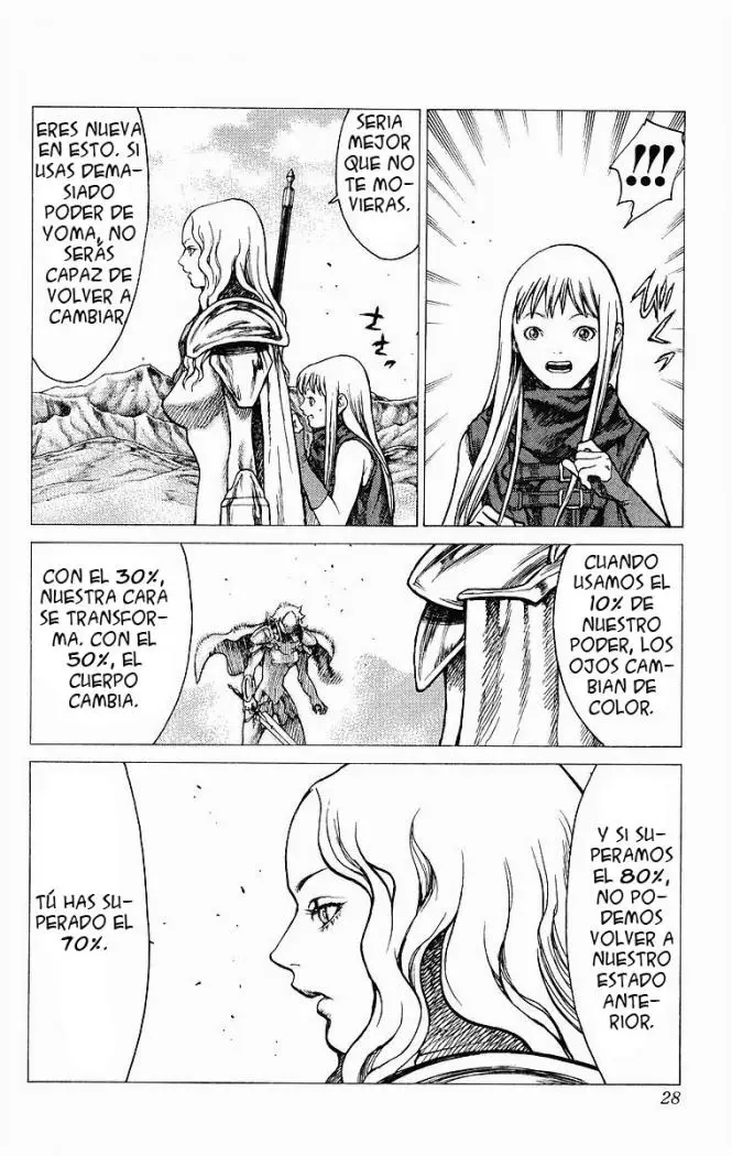 Claymore (2001) - Capítulo 22 - Página 28 - LectorTMOo