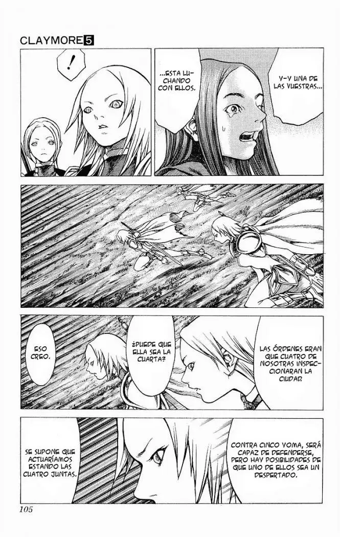 Claymore (2001) - Capítulo 25 - Página 5 - LectorTMOo