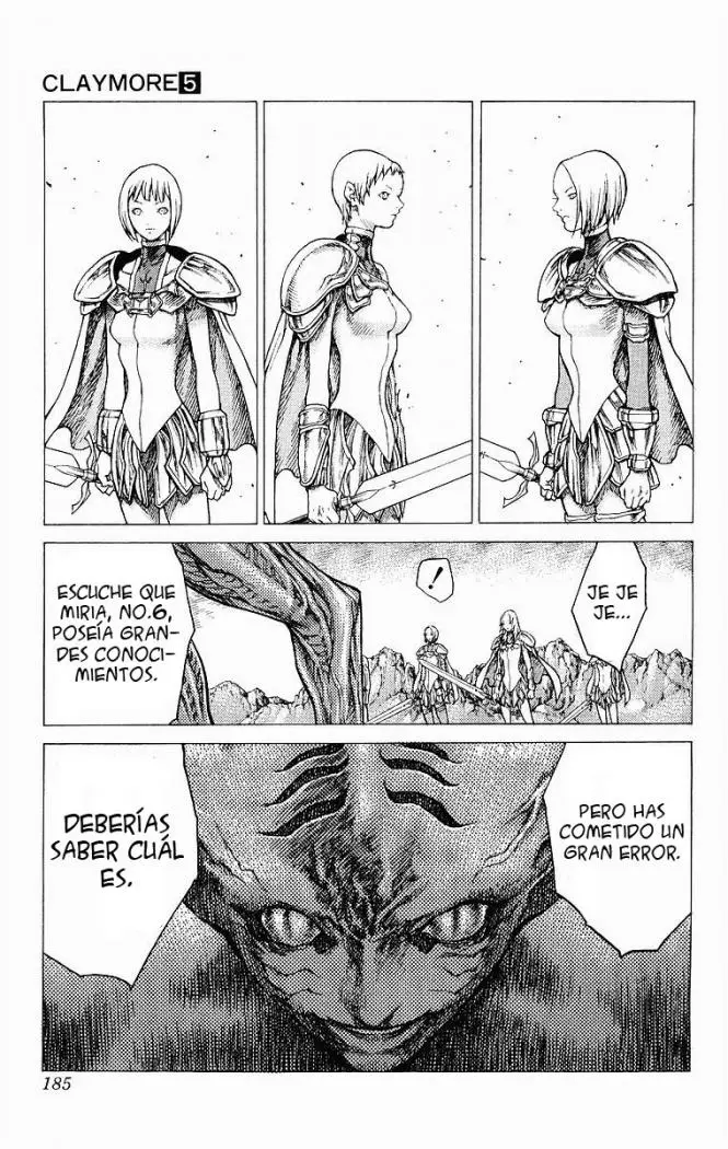 Claymore (2001) - Capítulo 27 - Página 21 - LectorTMOo