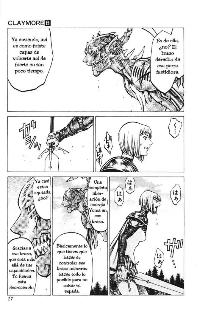 Claymore (2001) - Capítulo 40 - Página 17 - LectorTMOo