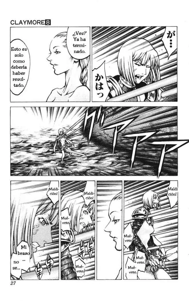 Claymore (2001) - Capítulo 40 - Página 27 - LectorTMOo