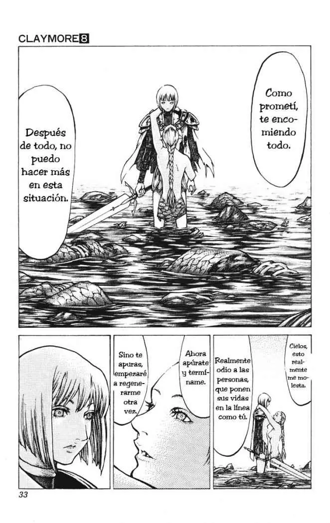 Claymore (2001) - Capítulo 40 - Página 32 - LectorTMOo