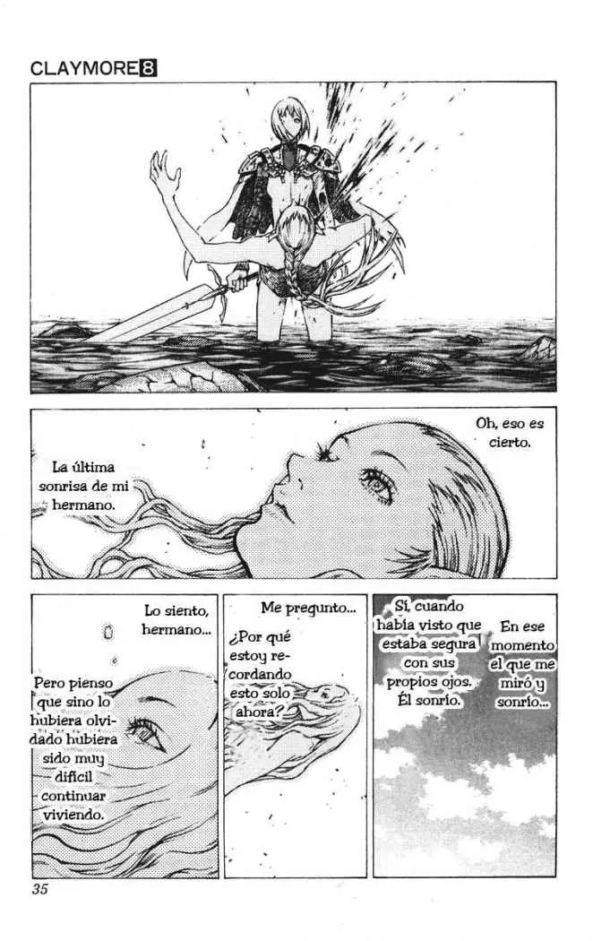 Claymore (2001) - Capítulo 40 - Página 34 - LectorTMOo