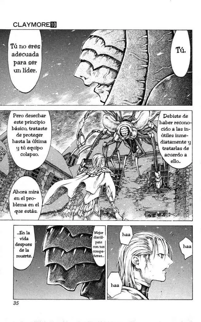 Claymore (2001) - Capítulo 52 - Página 35 - LectorTMOo