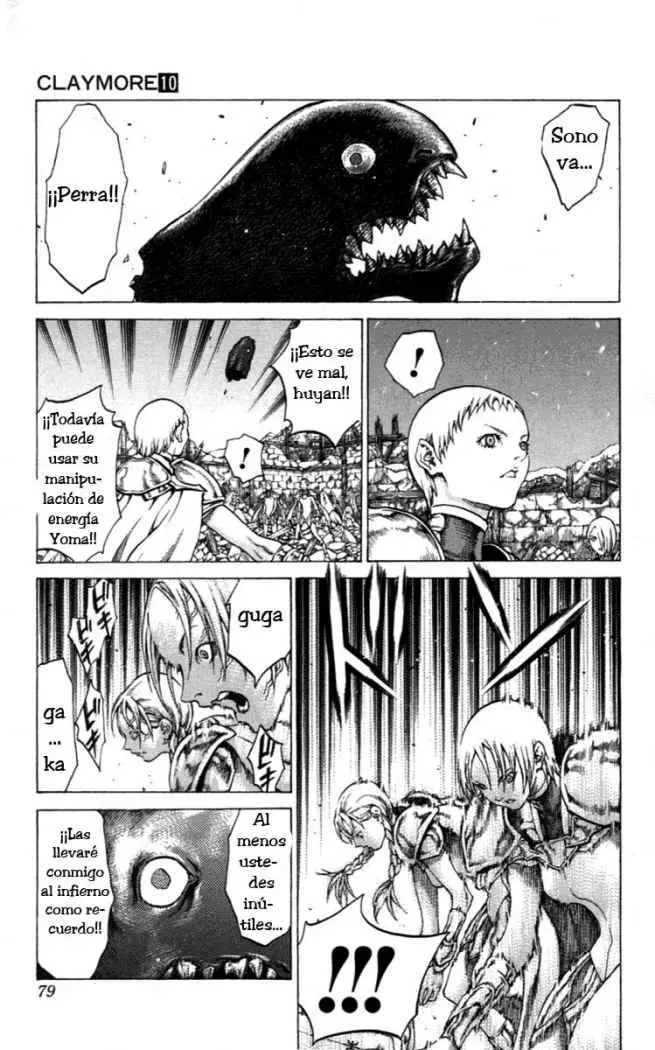 Claymore (2001) - Capítulo 54 - Página 9 - LectorTMOo