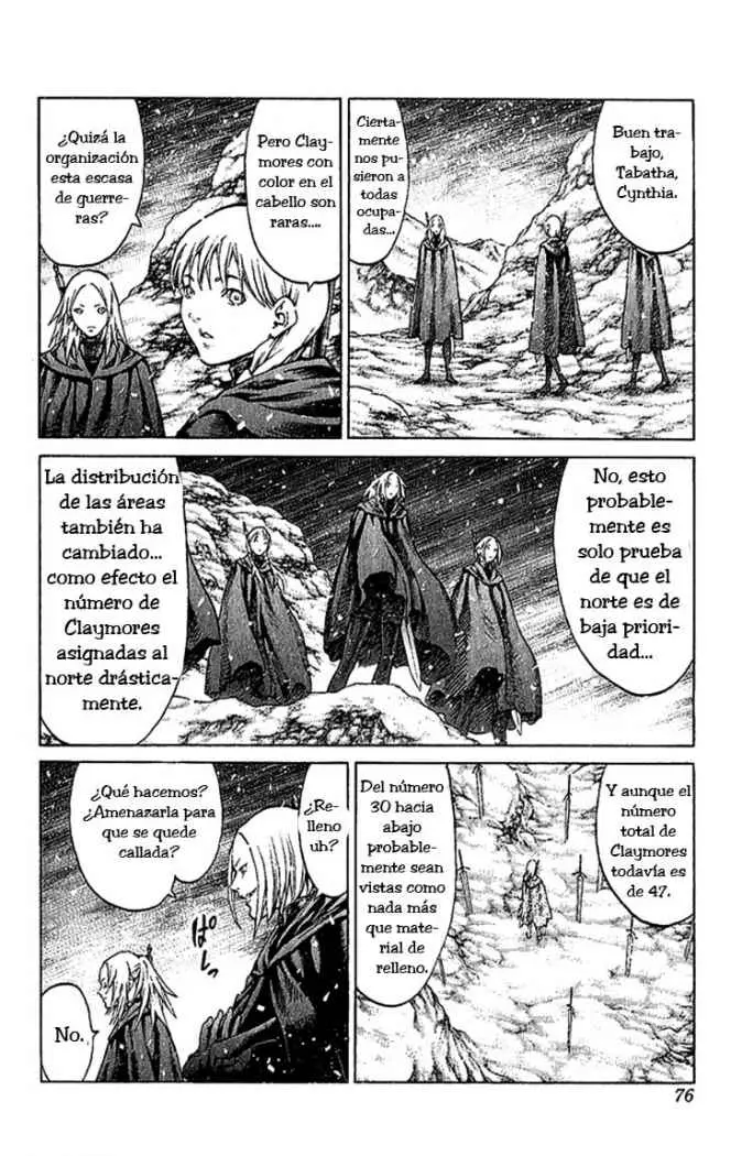 Claymore (2001) - Capítulo 66 - Página 5 - LectorTMOo