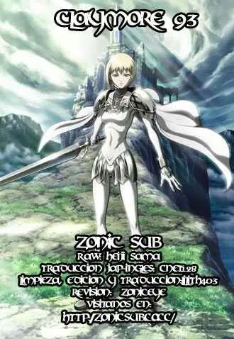 Claymore (2001) - Capítulo 93 - Página 1 - LectorTMOo