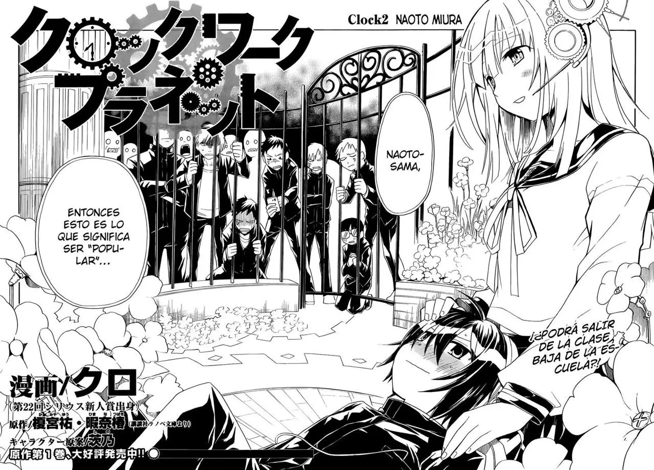Clockwork Planet (novela) (2013) - Capítulo 2 - Página 3 - LectorTMOo