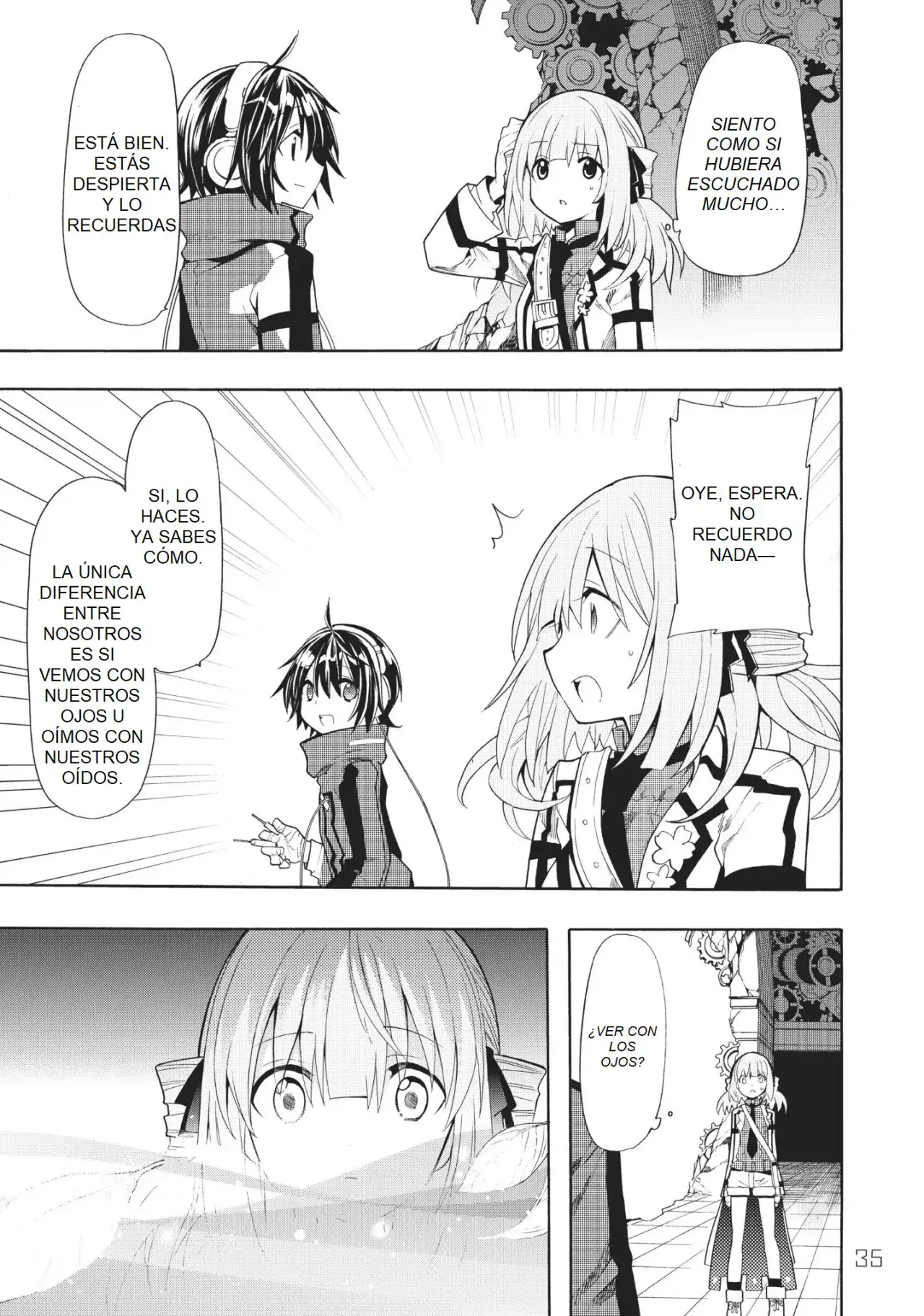 Clockwork Planet (novela) (2013) - Capítulo 36 - Página 34 - LectorTMOo