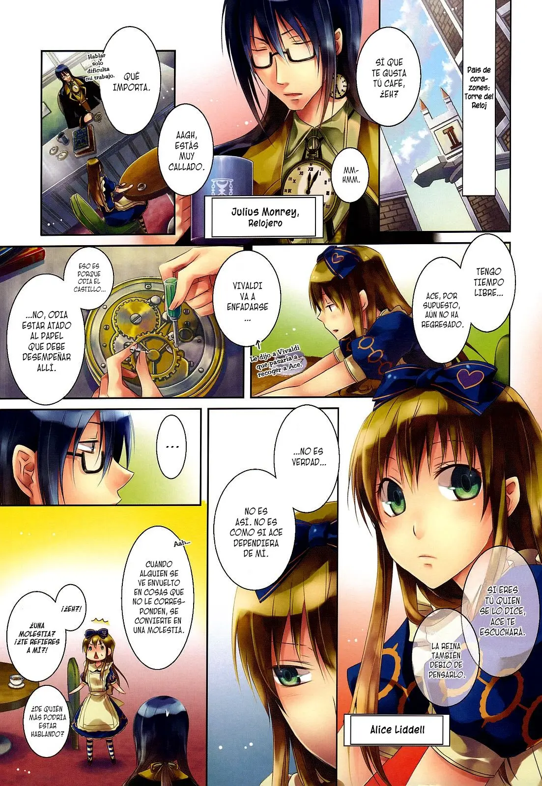 Clover no Kuni no Alice: Heart no Kishi (2009) - Capítulo 1 - Página 6 - LectorTMOo
