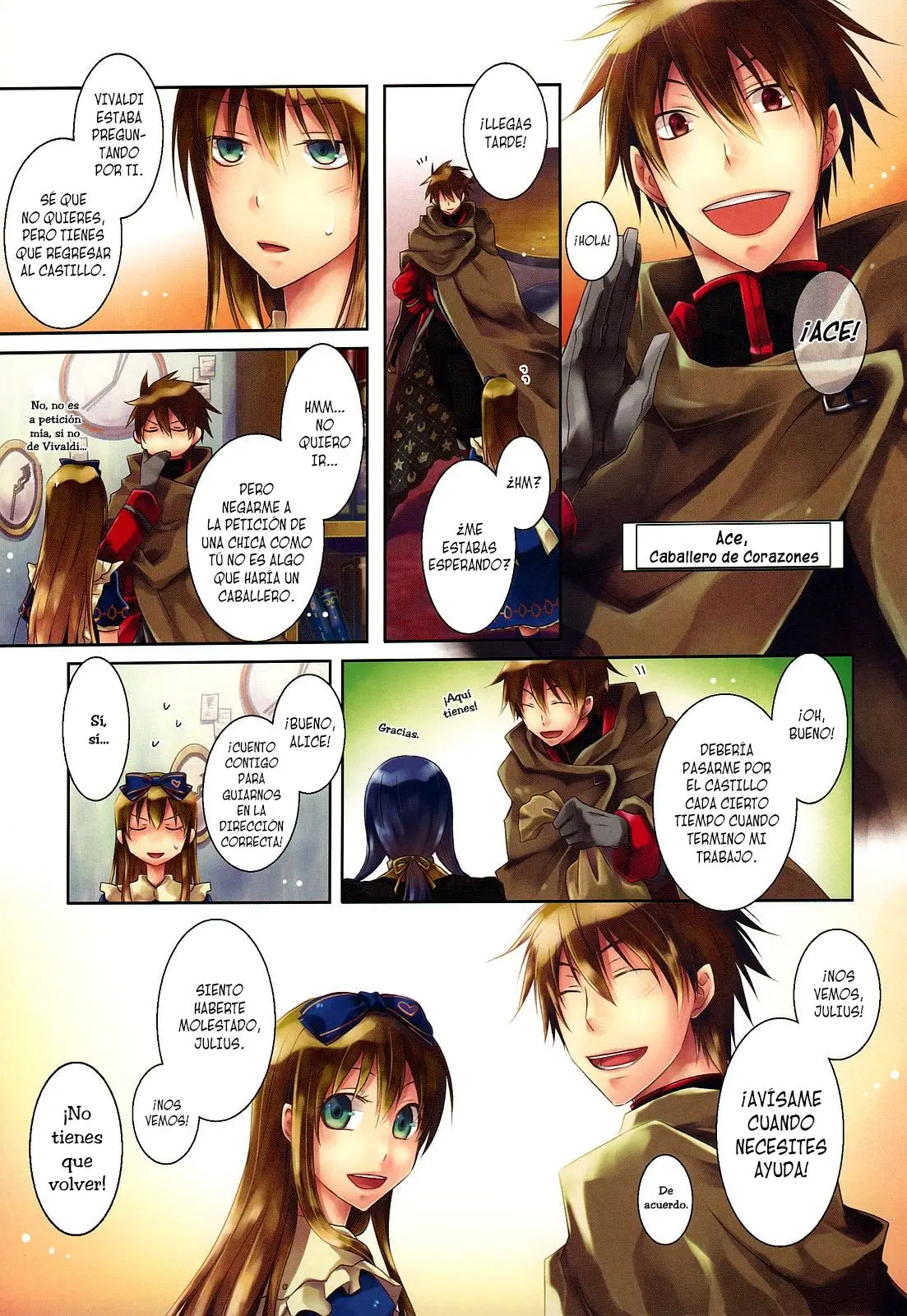 Clover no Kuni no Alice: Heart no Kishi (2009) - Capítulo 1 - Página 8 - LectorTMOo
