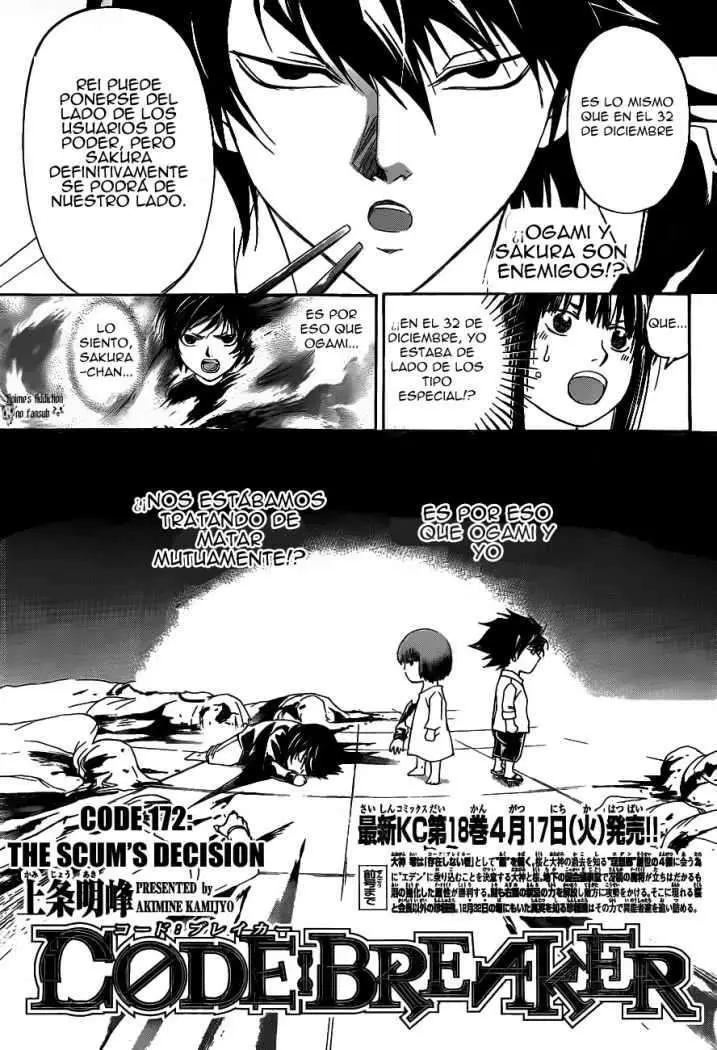 Code:Breaker (2008) - Capítulo 172 - Página 1 - LectorTMOo