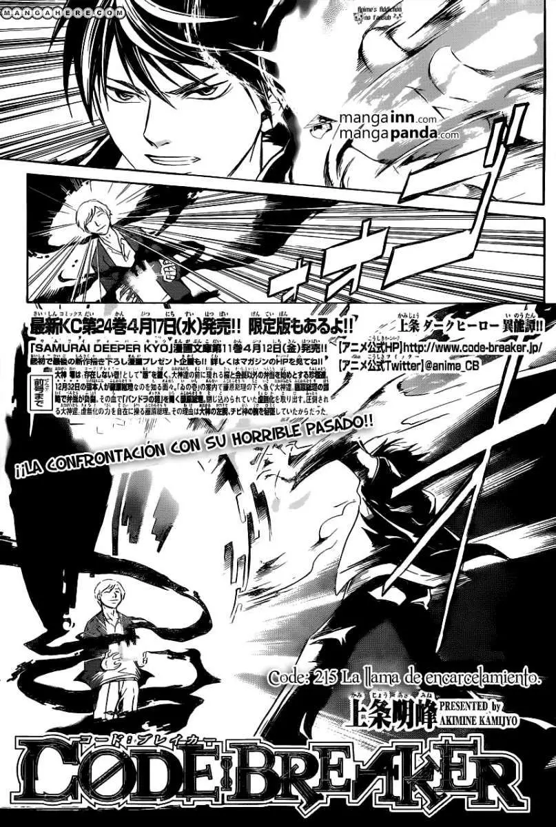 Code:Breaker (2008) - Capítulo 215 - Página 2 - LectorTMOo