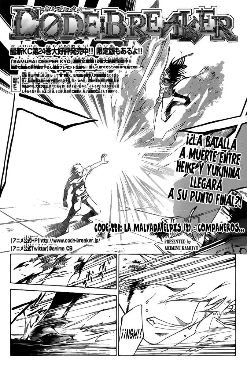Code:Breaker (2008) - Capítulo 221 - Página 3 - LectorTMOo