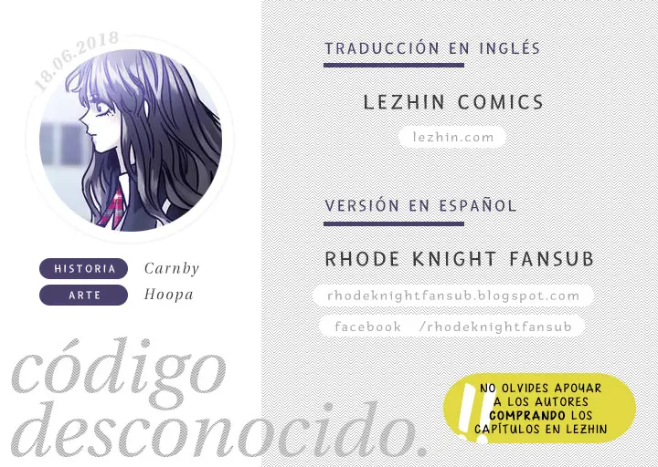 Código Desconocido (2016) - Capítulo 47 - Página 1 - LectorTMOo