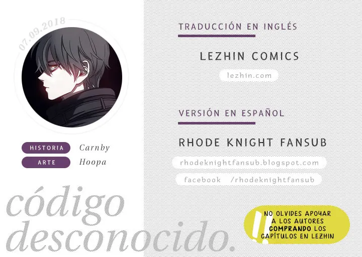 Código Desconocido (2016) - Capítulo 55 - Página 1 - LectorTMOo