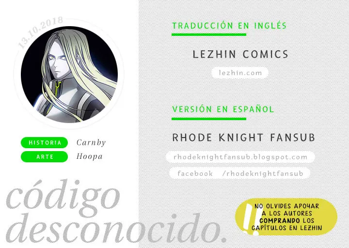 Código Desconocido (2016) - Capítulo 58 - Página 1 - LectorTMOo