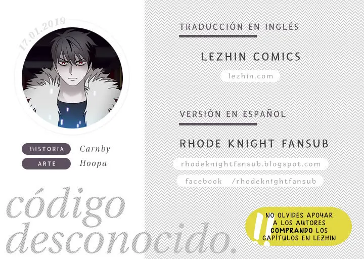 Código Desconocido (2016) - Capítulo 62 - Página 1 - LectorTMOo