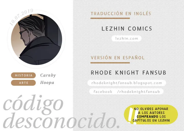 Código Desconocido (2016) - Capítulo 68 - Página 1 - LectorTMOo