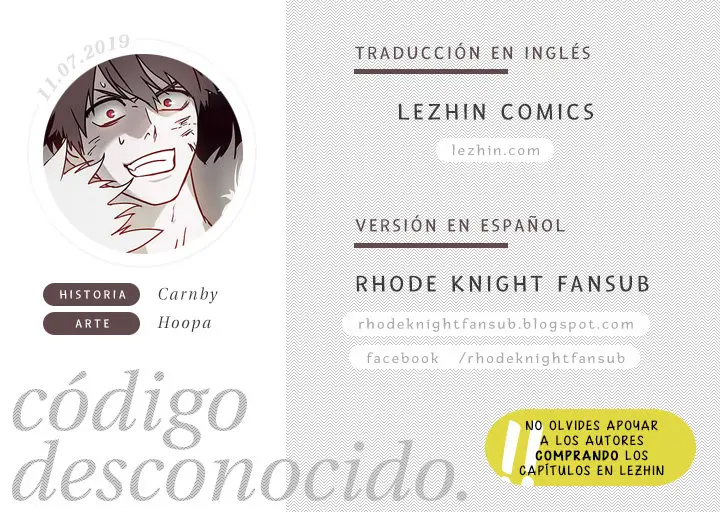 Código Desconocido (2016) - Capítulo 70 - Página 1 - LectorTMOo