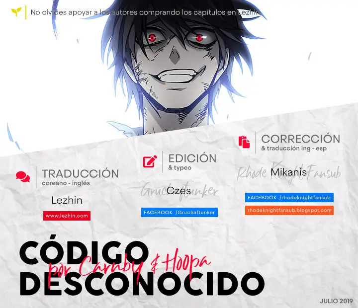 Código Desconocido (2016) - Capítulo 71 - Página 1 - LectorTMOo