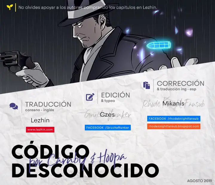 Código Desconocido (2016) - Capítulo 74 - Página 1 - LectorTMOo