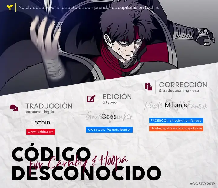 Código Desconocido (2016) - Capítulo 75 - Página 1 - LectorTMOo