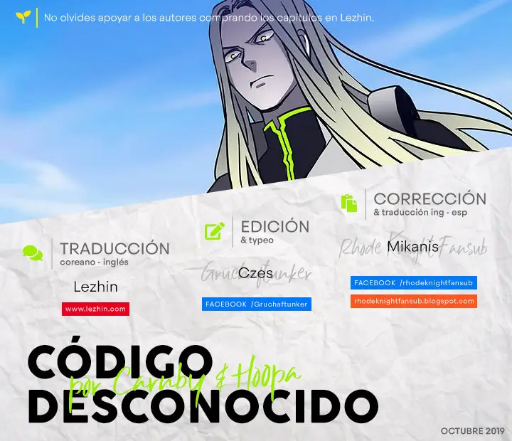 Código Desconocido (2016) - Capítulo 76 - Página 1 - LectorTMOo